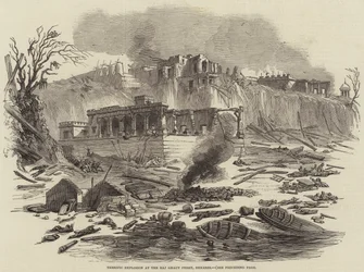 Terrific Explosion at the Raj Ghaut Ferry, Benares